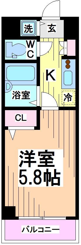 トーシンフェニックス笹塚参番館 間取り