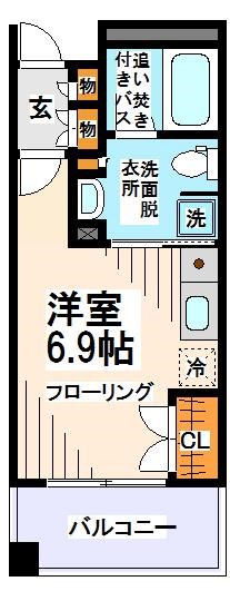 ラ・グラースダイヤモンドマンション桜上水 間取り