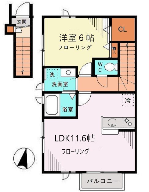 ルーデンス浜田山 間取り