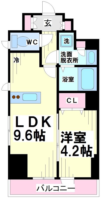イレーネ初台 間取り