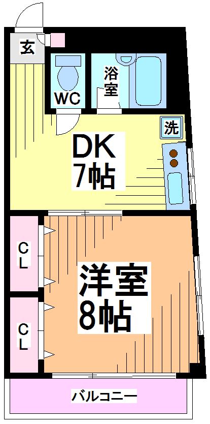 ハイツ笹塚　 間取り