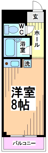スカイプラザ笹塚　 間取り