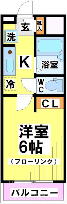 アズつつじヶ丘レジデンス 210号室 間取り