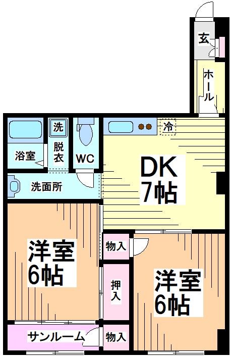 パールハイツ笹塚　 間取り