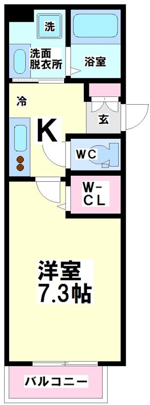 フルール和泉 間取り