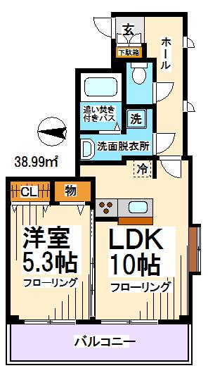 ヴェルコート芦花公園 間取り