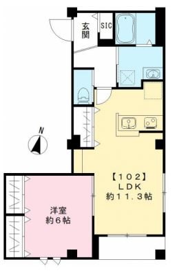 ケンズコート渋谷 間取り