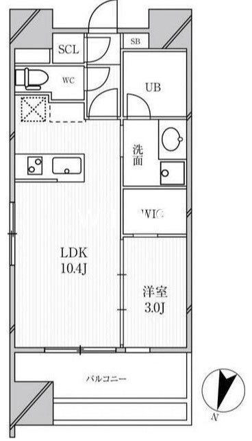 GRAN　PASEO明大前 間取り