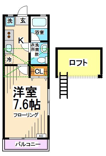 パークヒルズナガシマ 間取り