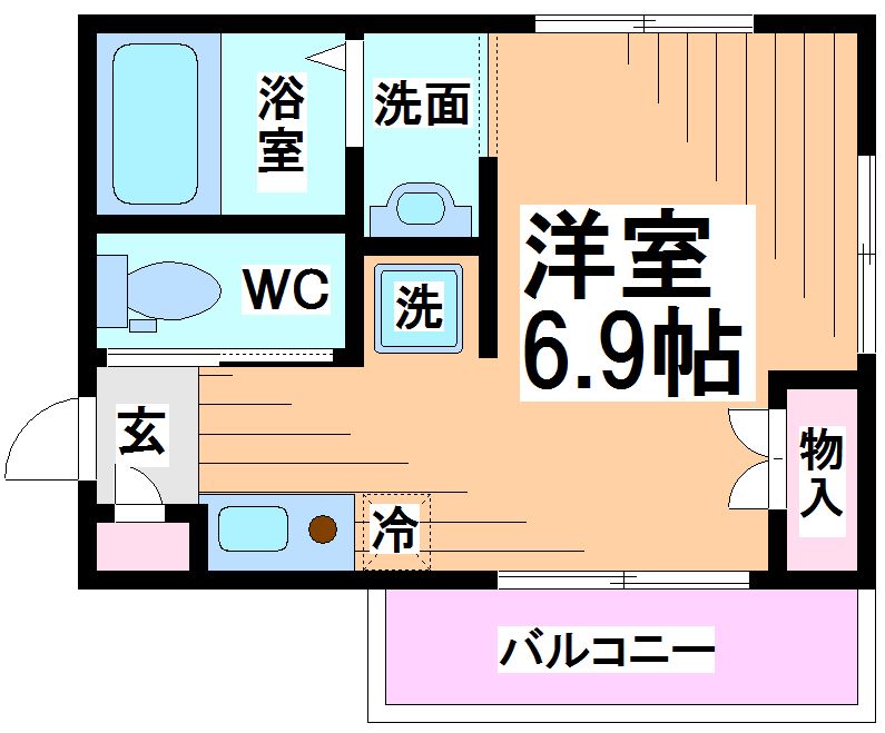 メゾンソレイユ 間取り