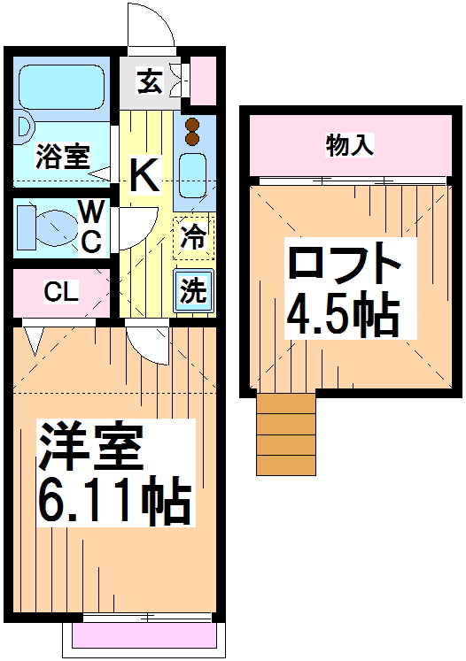 ハイツデイジー 間取り