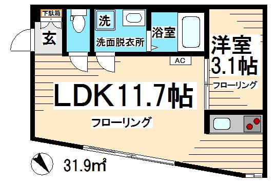 アートフル永福 間取り