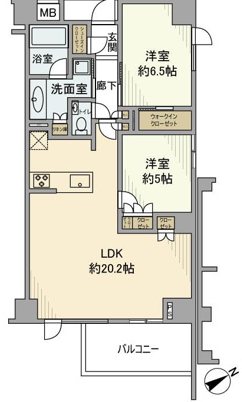 ディアナコート浜田山 間取り