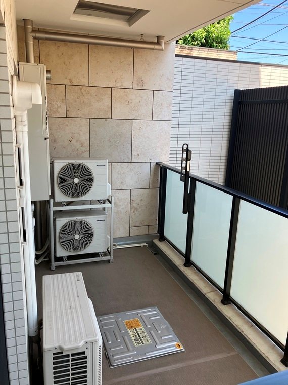 ディアナコート浜田山 ベランダ