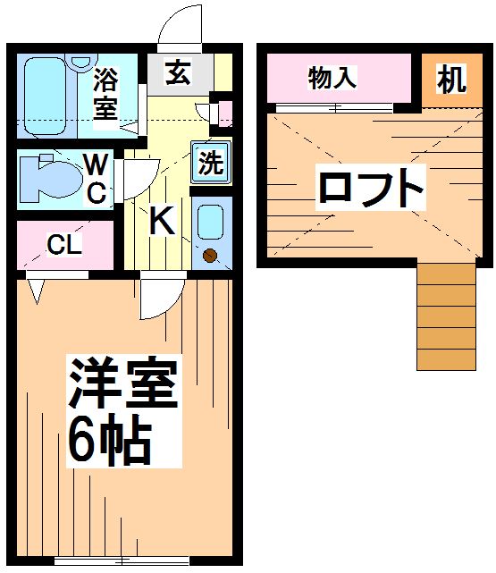 八景舎笹塚星 間取り