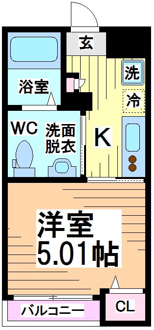 ヒルズ幡ヶ谷 間取り