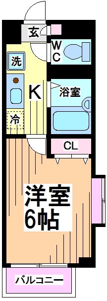 アヴェニール笹塚 間取り