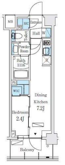 リビオメゾン東北沢 間取り