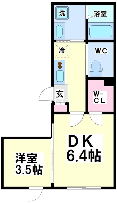 VISTA MINAMIDAI(ヴィスタミナミダイ) 間取り