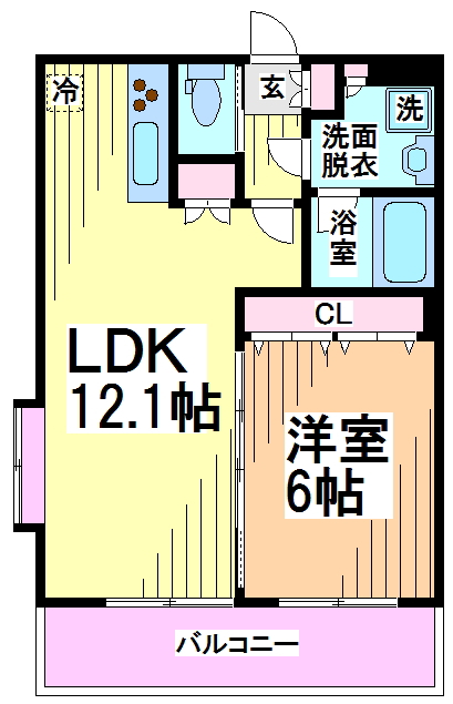 フェニックス代田橋　 間取り