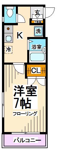 ダイホープラザ桜上水 間取り