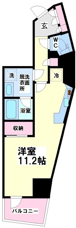 リテラス渋谷笹塚 間取り