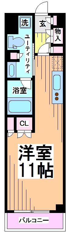 パークハビオ笹塚 間取り
