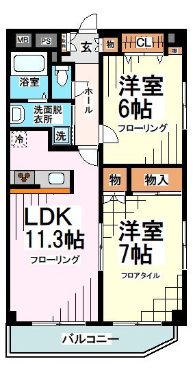 レジデンスミヤビ 間取り