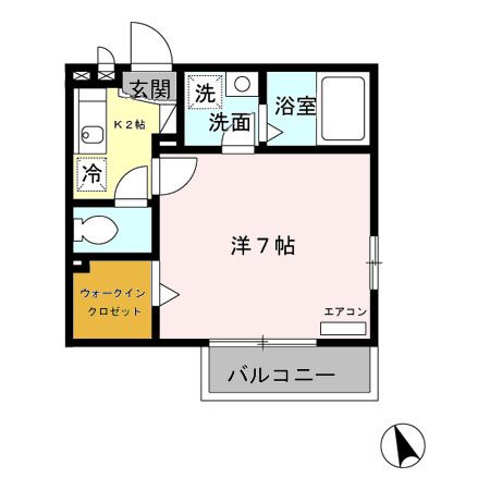 東京都府中市白糸台４丁目 間取り