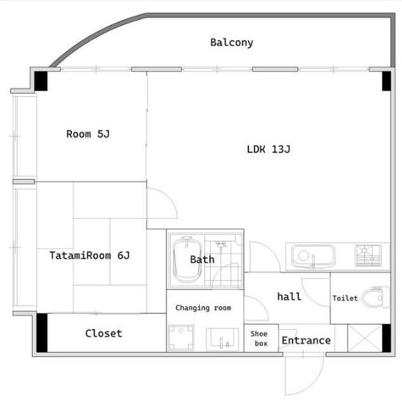 グリーンガーデンI 305号室 間取り