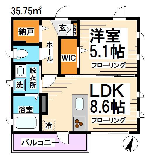 ルミナス桜上水 間取り