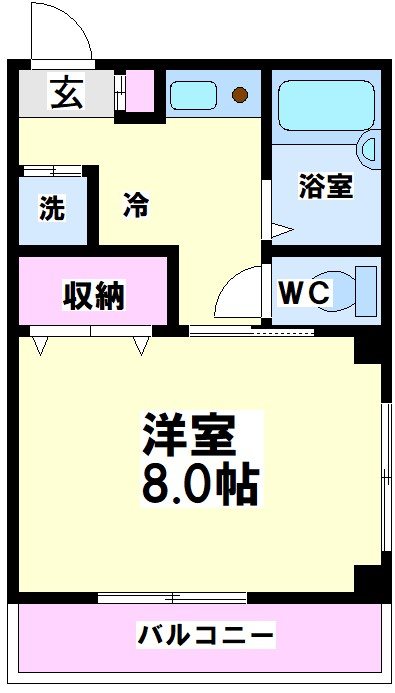 エテルノ明大前 間取り