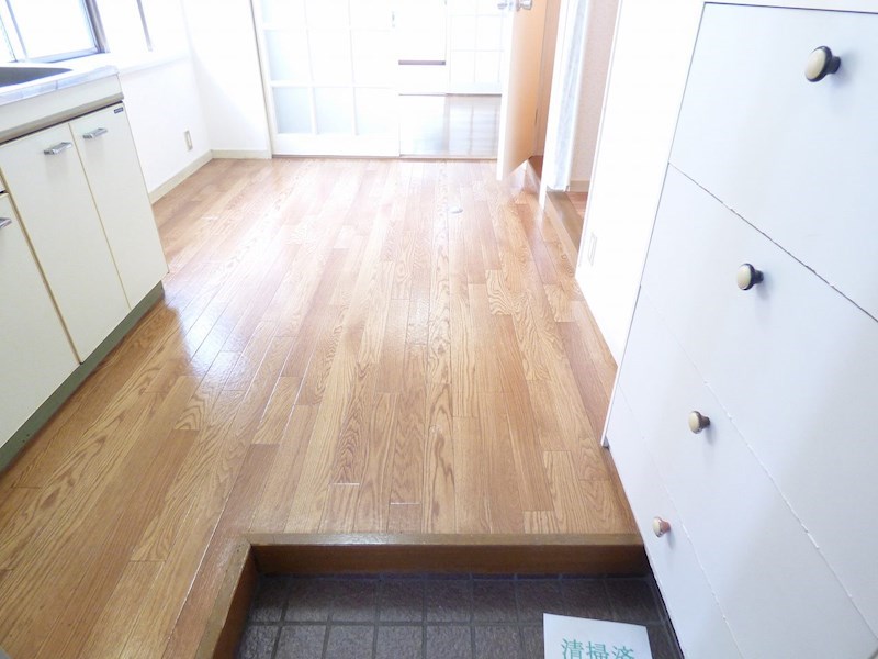 プロスパー宮西　弊社専任物件 玄関