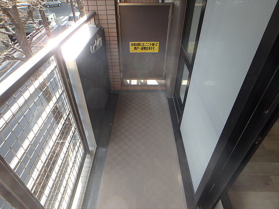 レジディア笹塚　 ベランダ