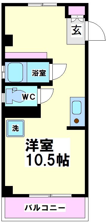 新井コーポ 間取り
