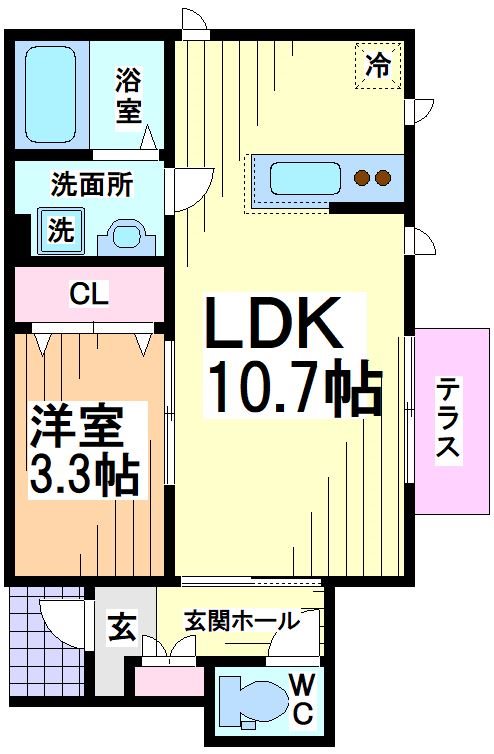 リトルヒル　IIJIMA 間取り