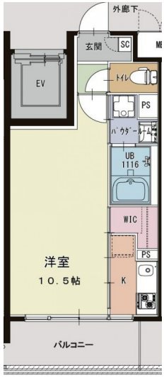 DUALEA(デュアリア) 402号室 間取り