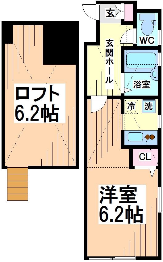ルシオール幡ヶ谷 間取り