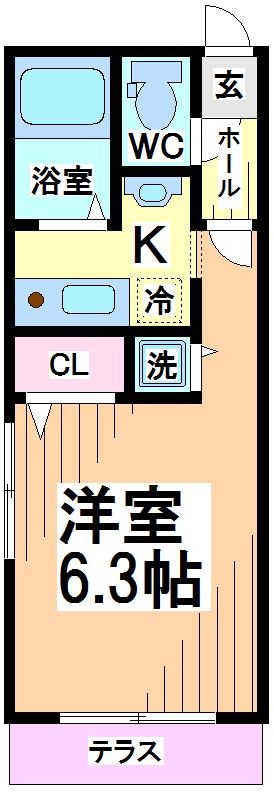 Branche笹塚 間取り
