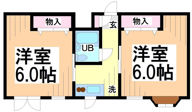 ラポルタ和泉 間取り