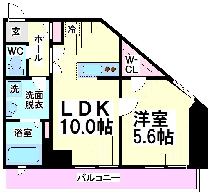 ヴェルト杉並サウスヒル 間取り