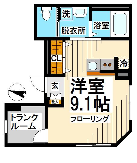 チェリー・ド・ミーカン 間取り