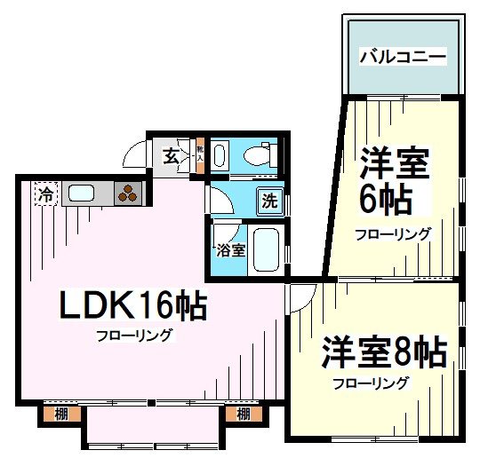 フォレスト松永 間取り