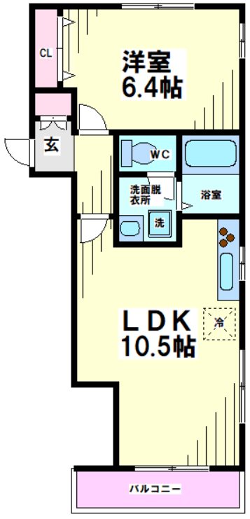グレイシャス南台 間取り