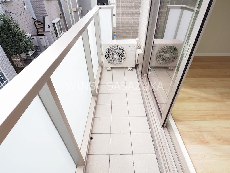 フルーレット ベランダ