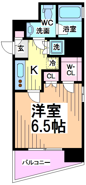 ヴォーガコルテ笹塚アジールコート 間取り