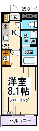 シュトラール赤堤 間取り