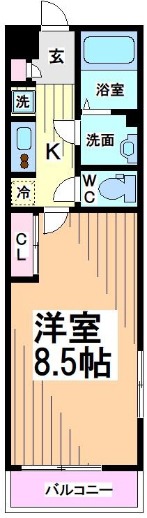 クラスタ笹塚 間取り