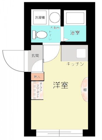 MG　LUXURY　SASAZUKA 間取り