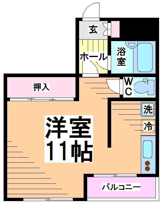 ビューパレス南台 間取り